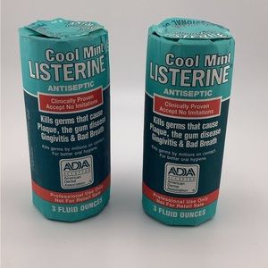 New Vintage Listerine Antiseptic Mouthwash CoolMint